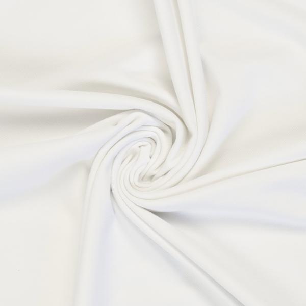 Piquejersey Uni Weiß by Swafing 